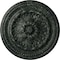 Ekena Millwork Chester Ceiling Medallion (Fits Canopies up to 2 1/4"), 15 3/4"OD x 1 7/8"P, Painted Turtle Crackle CM15CHPTC - alternate 1